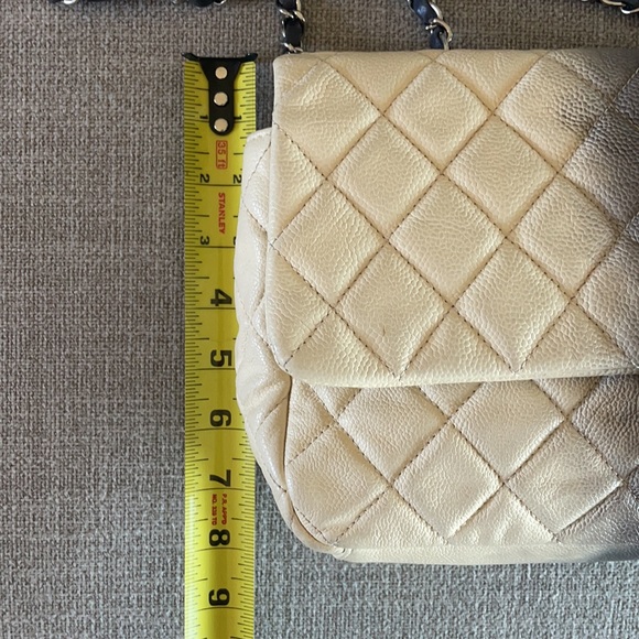Chanel Jumbo Ivory/Grey ombré stripe bag Limited Edition price firm - Picture 8 of 17